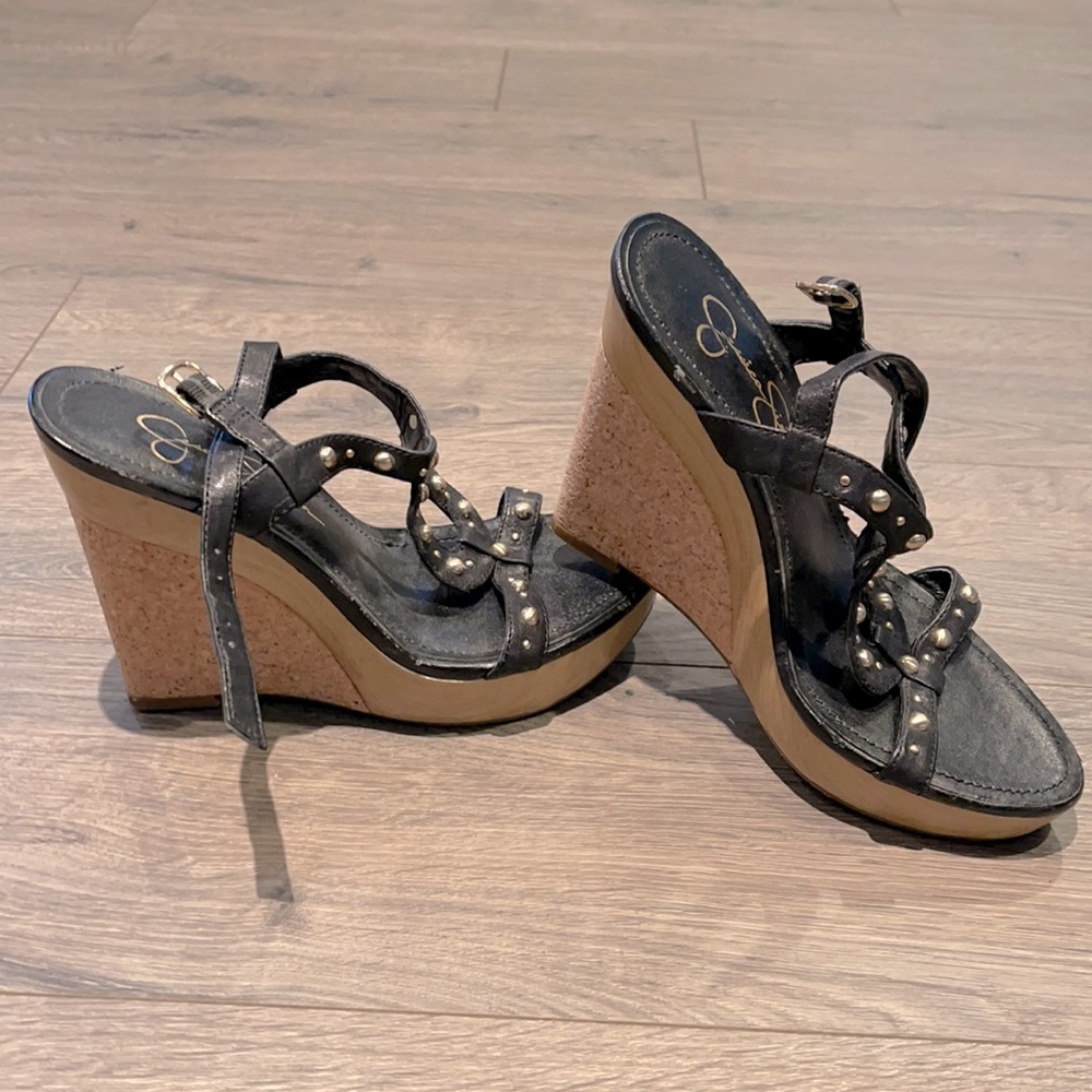 Jessica Simpson wedges